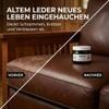 Leather Care Balm for Sofas, Car Seats, Jackets & Shoes, Lettro Balm Renew, 200 ml (Medium Brown) view 2