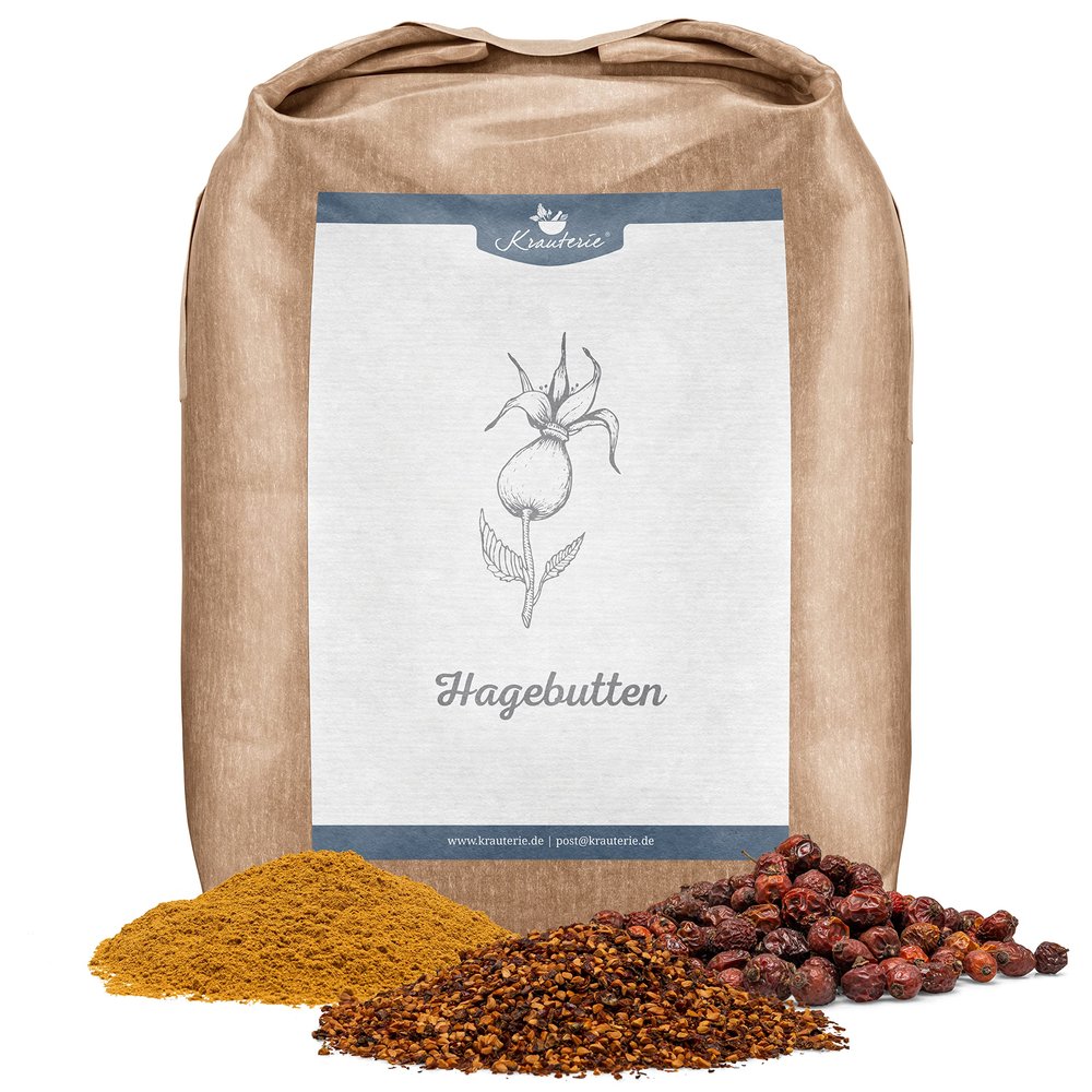Krauterie Cut Rose Hips for Horses (500 g)