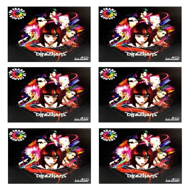 Directions Bright Daffodil, 6 x 89 ml, La Riche Direct-Acting Hair Tint / Color Cream