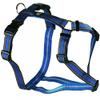 Feltmann Dog Harness – Soft Nylon, Blue Pattern, 75–100 cm Chest, 25 mm Width view 1