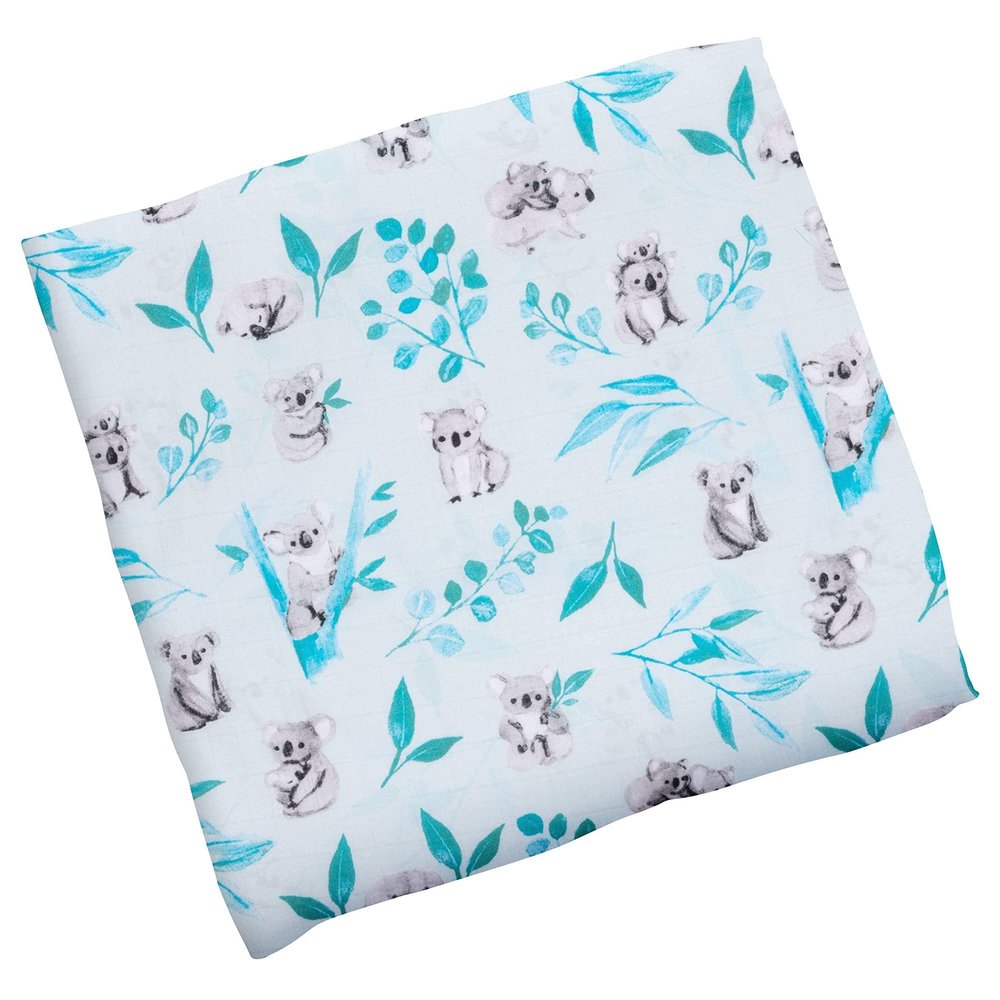 Stephen Joseph Muslin Swaddle Blanket for Baby Girls and Boys, 100% Cotton, 47 x 47 in