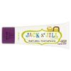 Jack N' Jill Natural Blackcurrant Toothpaste with Organic Flavoring, 50 g view 1