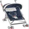 lulabi Abraham Stroller, Blue/Ivory view 1