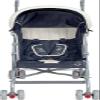 lulabi Abraham Stroller, Blue/Ivory view 2