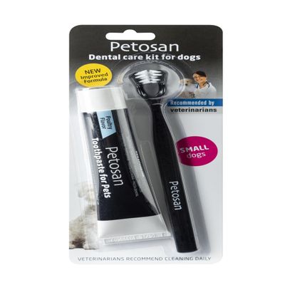 Petosan Complete Dental Kit for Small Dogs, 3–7 kg (6–15 lb)
