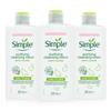 Multibuy Simple Cleansing Lotion for Skin, 200 ml, 3-Pack view 1
