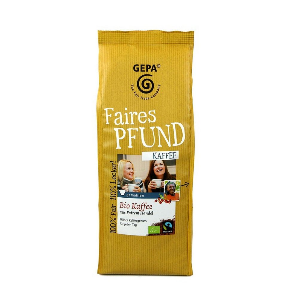 GEPA Fair Pound Ground Coffee, 500 g