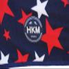 HKM Stars Sweat Rug, Back Length 155 cm, Navy view 2