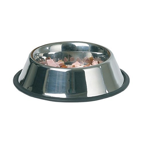 AMI CONFORT Stainless Steel Dog Bowl, Non-Slip