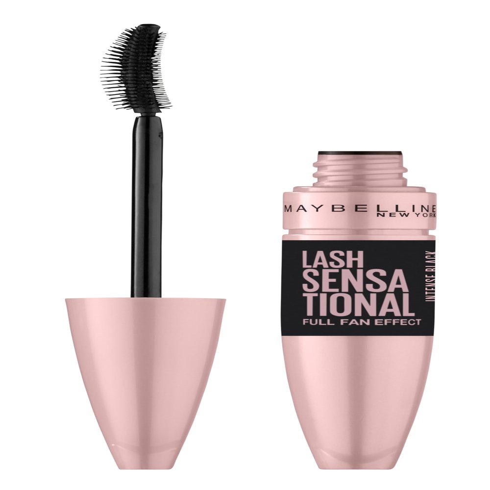 Maybelline New York Lash Sensational Mascara, Intense Black, 9.5 mL