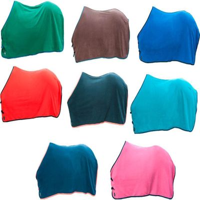 HKM Equestrian Sweat Rug 3069 Red/Dark Blue One Size