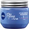 NIVEA Hair Gel Styling Cream Gel, Strong Hold, 150 ml Jar, Care & Hold view 1