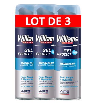 Williams Moisturizing Shaving Gel 3 x 200 ml