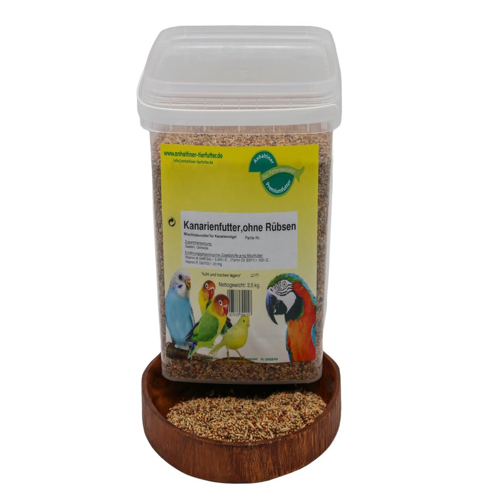 Anhaltiner Premium Canary Food Without Turnip Rape, 3.5 kg