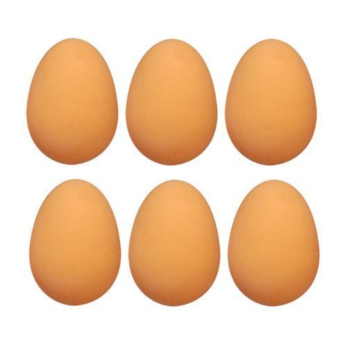 3 x 6 x Bouncing Eggs, Rubber Balls, Artificial Eggs