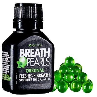 Breath Pearls Original Freshens Breath (50 Softgels) by Breath Pearls