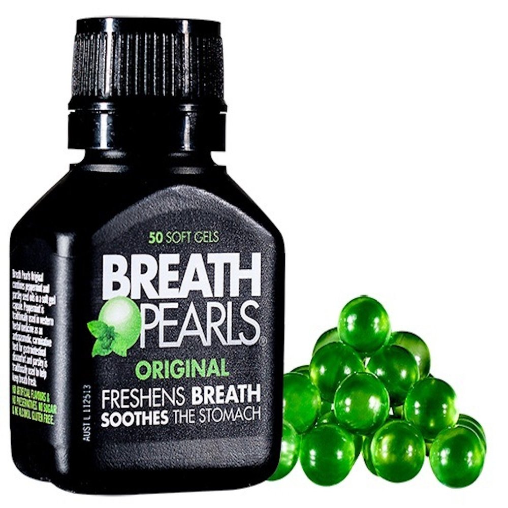 Breath Pearls Original Freshens Breath (50 Softgels) by Breath Pearls