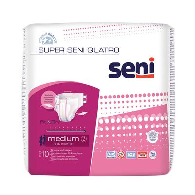 Super Seni Quatro – Medium – 4,000 mL – PZN 03151099 – 80 pcs.