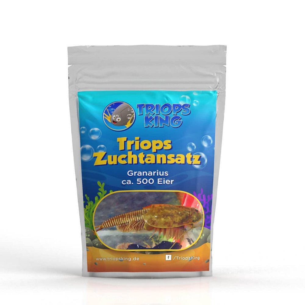 Triops King Triops Granarius Starter Culture with Approx. 500 Eggs