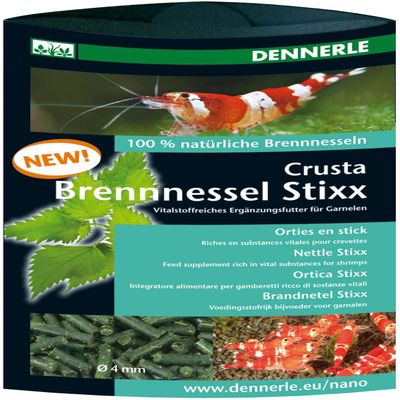 Dennerle Crusta Nettle Stixx - Supplement for Invertebrates like Shrimp