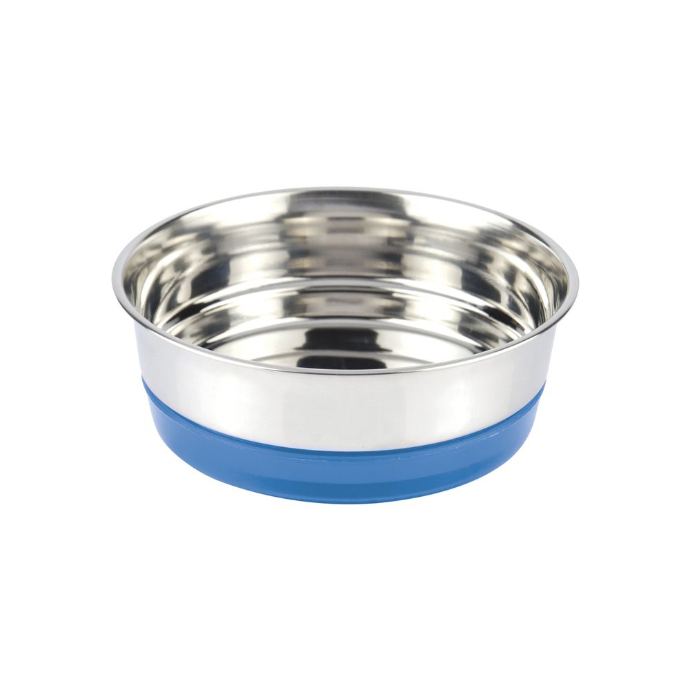 Croci C6059004 Steel Bowl Fluo, 200 ml, Blue