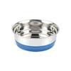 Croci C6059004 Steel Bowl Fluo, 200 ml, Blue view 1