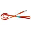 Beeztees 746535 Nylon Leash 'Uni', 120 x 2.5 cm, Orange view 1