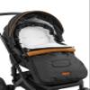 SENSILLO Winter Stroller Footmuff for Bassinet, Stroller & Sled, Black, 95 x 40 cm view 3