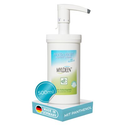 Myldeen Skin Protection Cream 500 ml for Work & Everyday Use, Non-Greasy