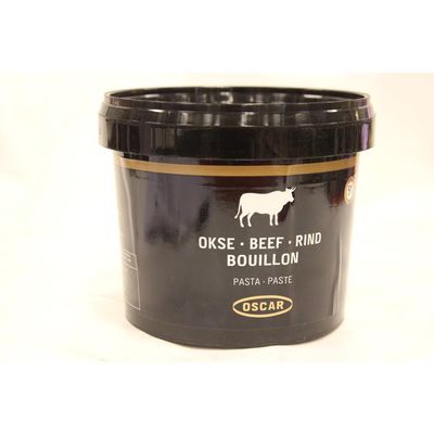 Oscar Beef Bouillon Paste, 1000 g Bucket