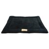 Ellie-Bo Sherpa-Fleece Dog Bed, Black, Fits 76 cm Dog Crate view 1