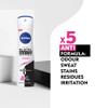 NIVEA Invisible Black & White Clear Deodorant Spray for Women, 150 ml view 2