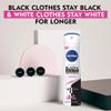 NIVEA Invisible Black & White Clear Deodorant Spray for Women, 150 ml view 3