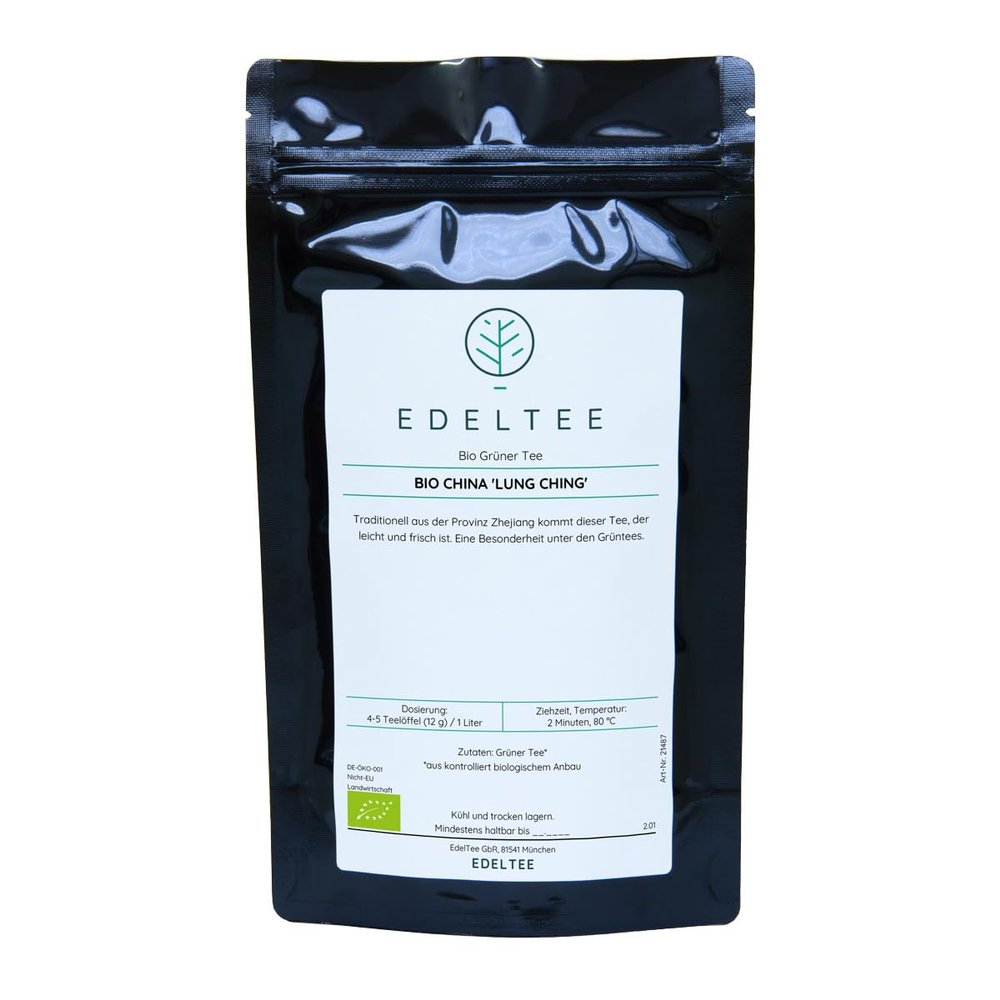 Organic China “Lung Ching” Green Tea – 250 g