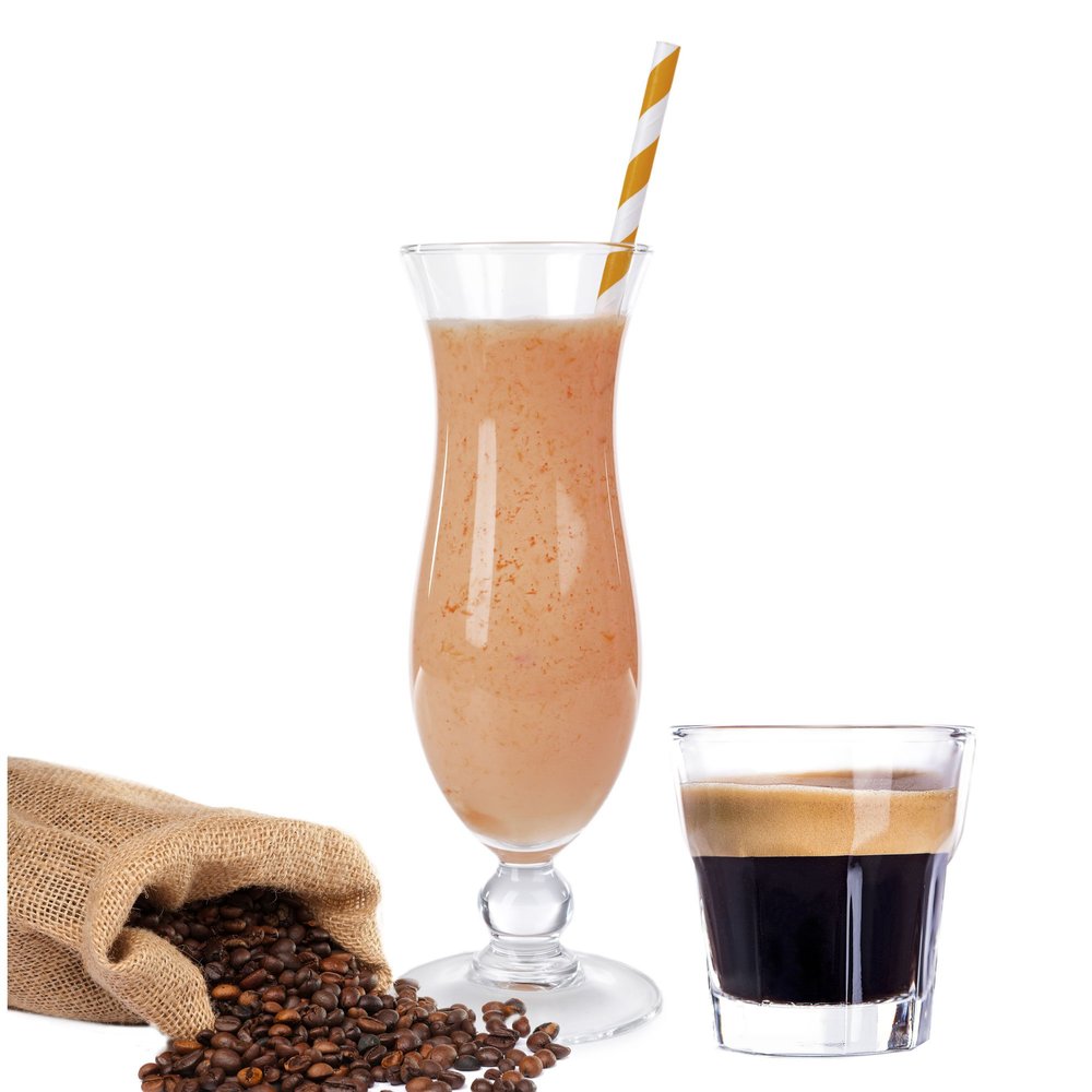 Espresso-Flavored Milkshake Powder Gino Gelati for Homemade Milkshakes (10 kg)