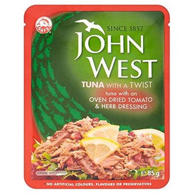 John West Tomato & Herb Tuna Pouch 85g