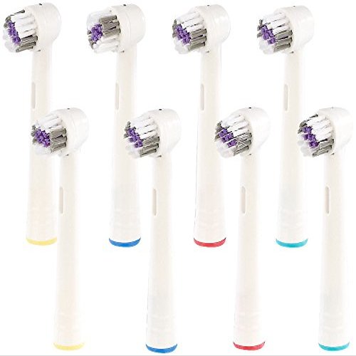 newgen medicals Toothbrush Heads: 8 Replacement Heads for Many Oral-B** Electric Toothbrushes***
