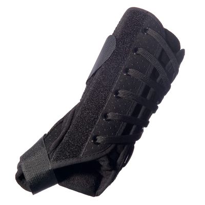 Ofa Dynamics Wrist Lacing Orthosis with Thumb Stabilization, M, Black, Right