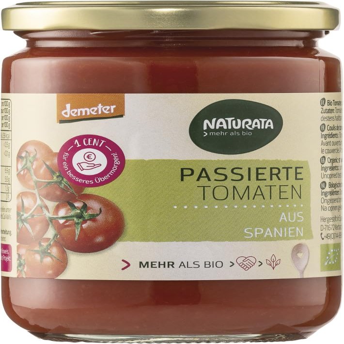 Strained Tomatoes, 6 x 400 g