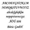 Black Plexiglass Letter, 3 mm – Lowercase m, 10 cm view 2