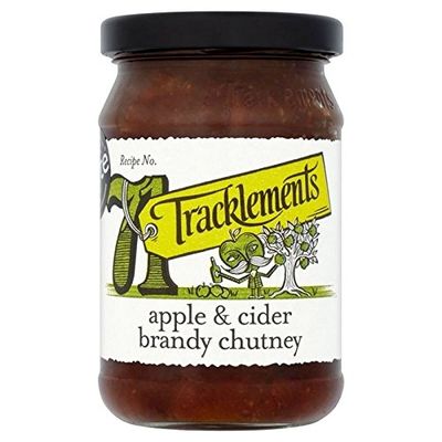 Tracklements Apple & Cider Brandy Chutney, 320 g, 6-Pack