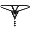 Sohimary 456 Women's Pearl Lace Thong XS S M 32 34 36 38 White view 1