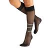 CALZITALY 1/2 Knee Compression Socks, 70 DEN, 10-14 mm/Hg | Made in Italy (Black, S/M) view 1