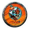 Round Wickie and the Strong Men Edible Cake Topper, Photo, Approx. 20 cm, New view 1