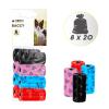 Croci C9020307 Dog Waste Bags Mixed Colors view 2