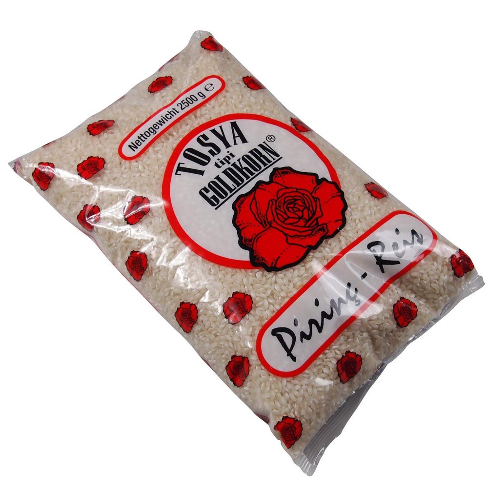 6 x 1 kg Gll Tosya Rice Short-Grain Rice for Risotto - Tosya Pirinc