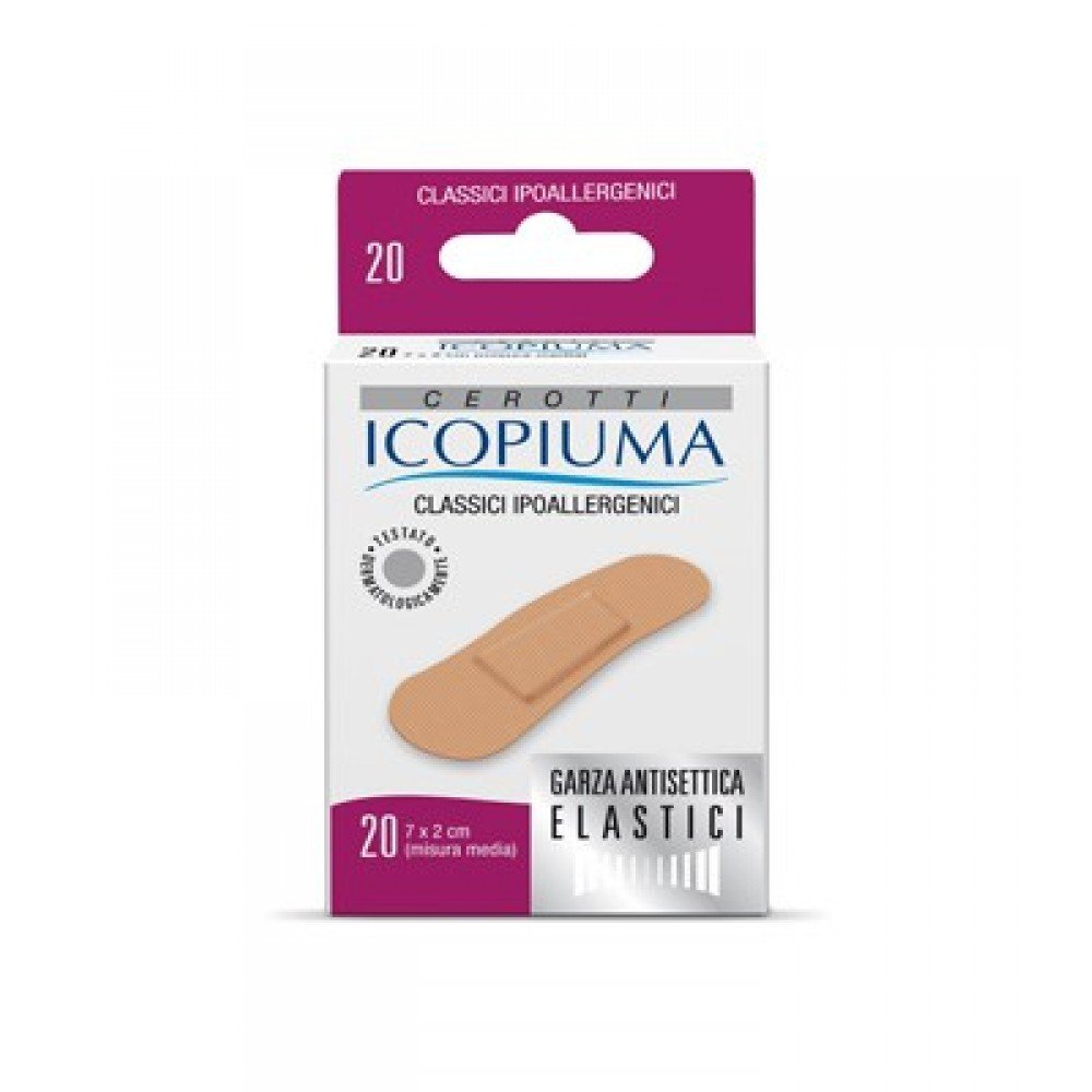 Icopiuma Classic Hypoallergenic Patches, Medium, 20 Pieces