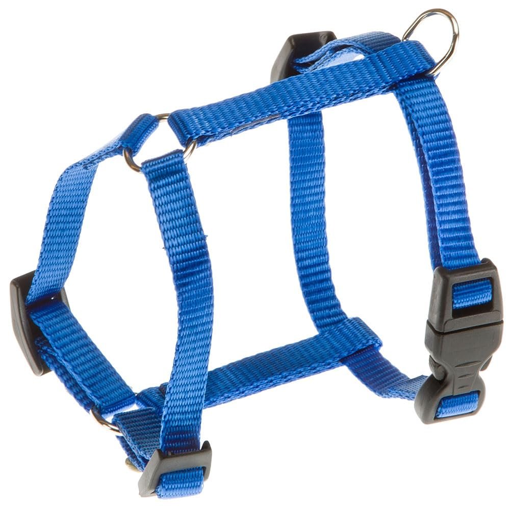 Ferplast Champion Harness for Small Dogs XS, 3-Point Adjustable Cat Harness, Easy to Put On, Chest Circumference 25–38 cm, Blue