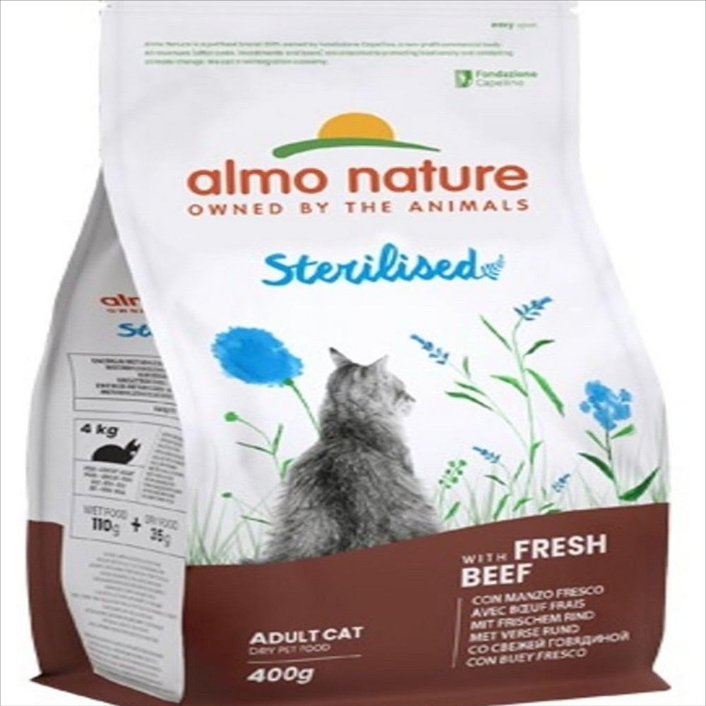 Almo Nature - Sterilized Dry Food - 400 g - Beef & Rice