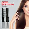 TITANIA Teasing Comb, Approx. 17.5 cm, Black, 1-Pack (1 x 19 g) view 3
